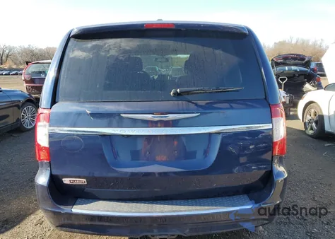 2016 Chrysler Town & Country Touring из США, поврежденный, VIN 2C4RC1BGXGR129197